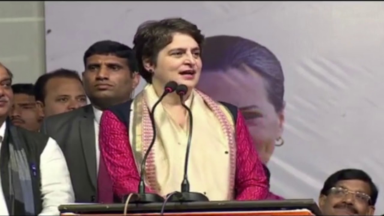 Delhi Assembly Election 2020 | Smt. Priyanka Gandhi addresses public meeting in Sangam Vihar, Delhi