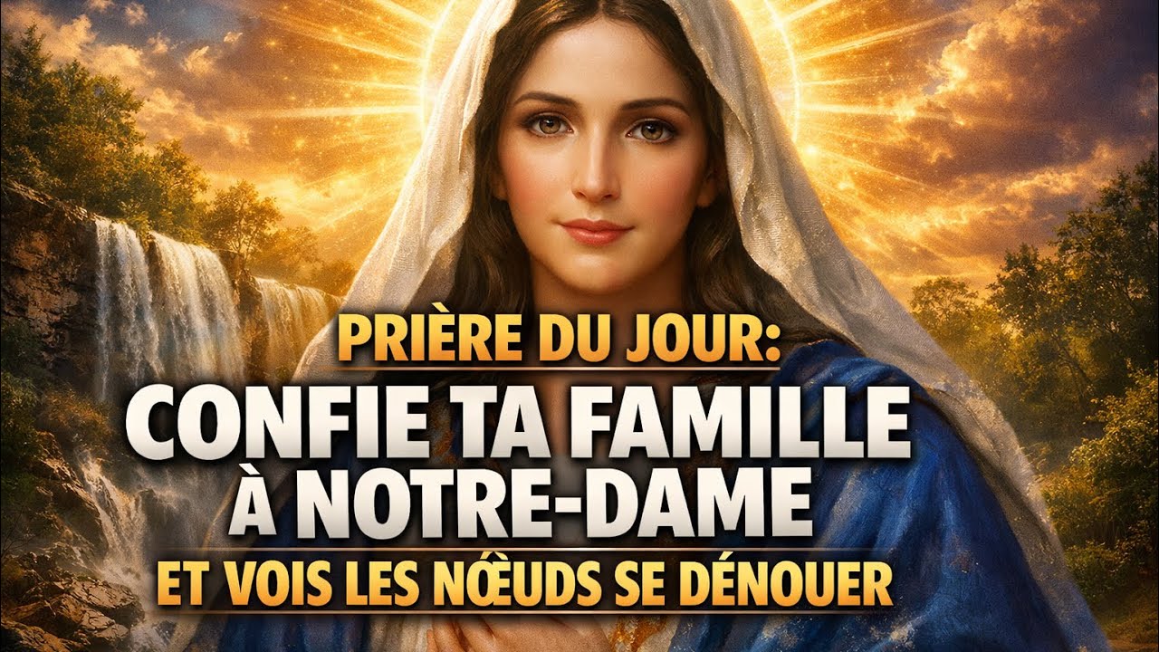 CŒUR BLESSÉ PAR LES CONFLITS? LA MÈRE DE DIEU PEUT RESTAURER TON FOYER