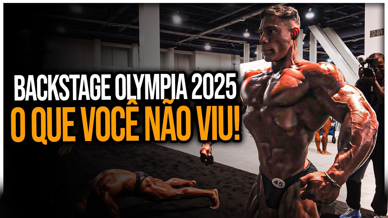 IMAGENS EXCLUSIVAS BACKSTAGE CLASSIC MR OLYMPIA 2025!! 