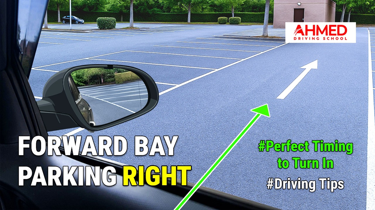 Forward Bay Parking RIGHT – Perfect Turn Timing for UK Driving Test