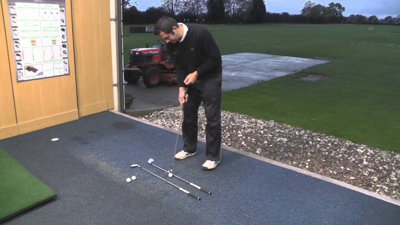 Golf Indoor Putting Drill to Improve Putting Stroke and Better Strike