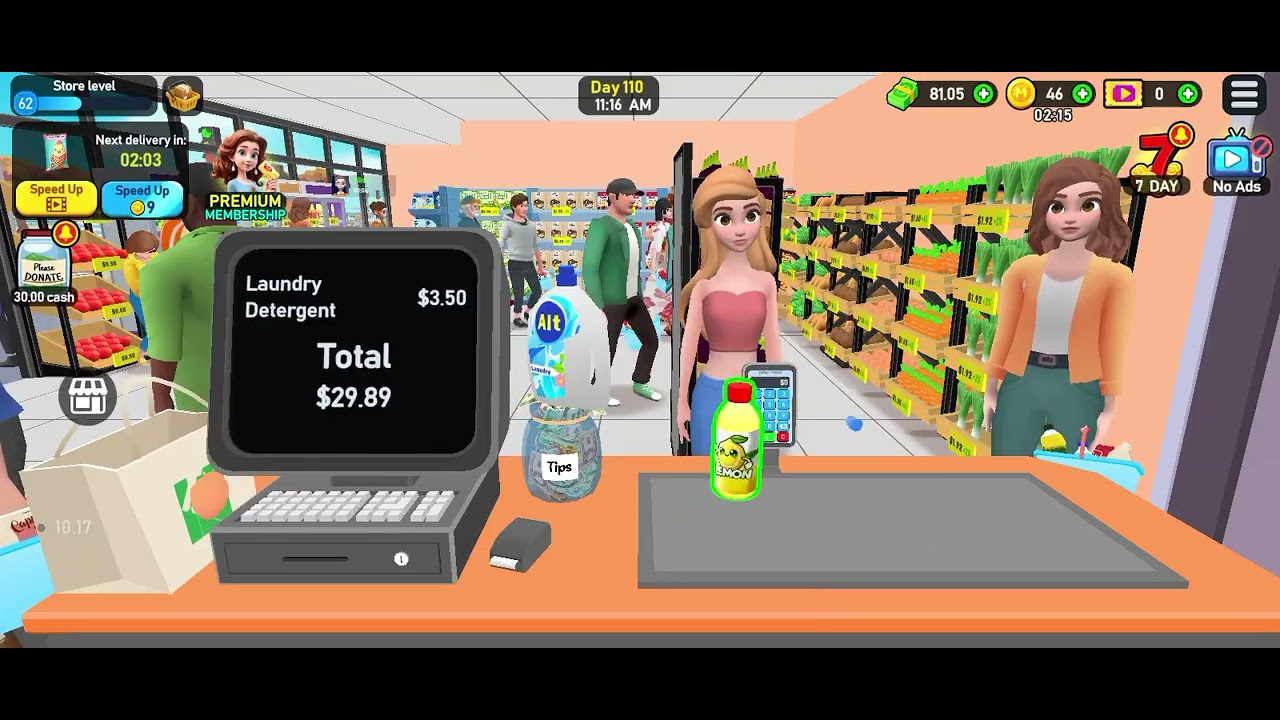 GAME SUPERMARKET TYCOON 3D #34