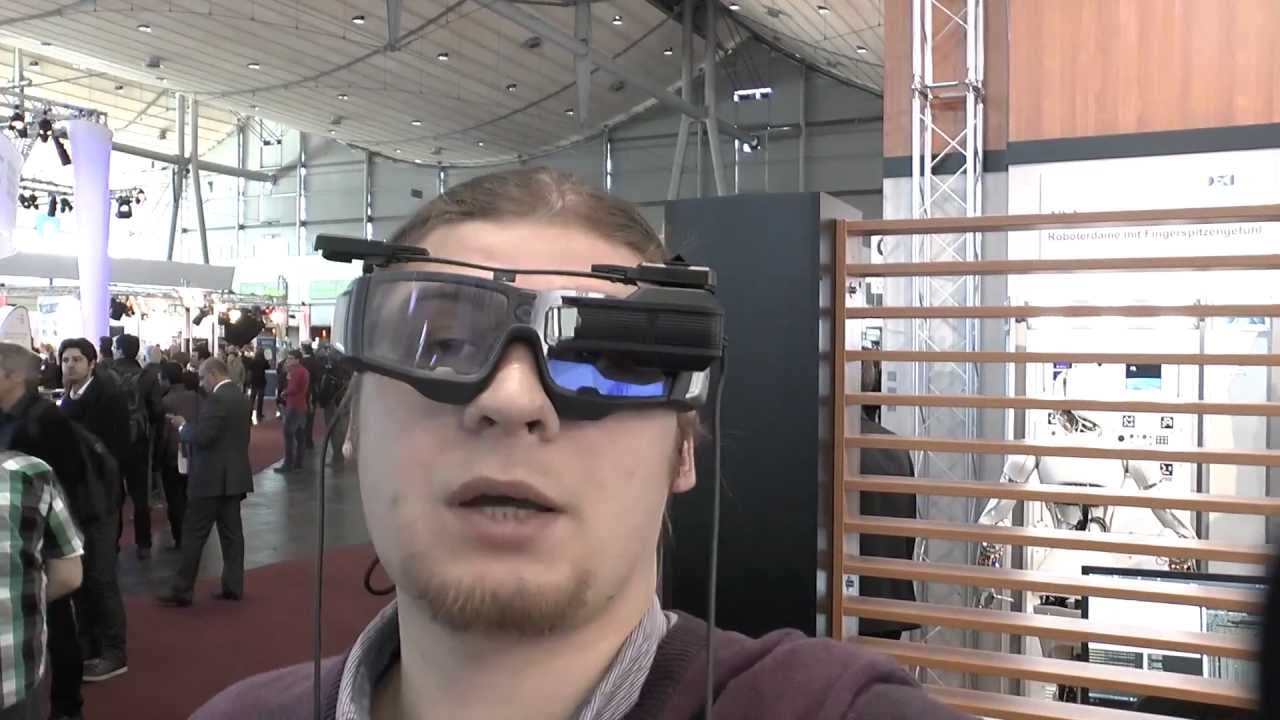 CeBIT 2013: Очки дополненной реальности SMI