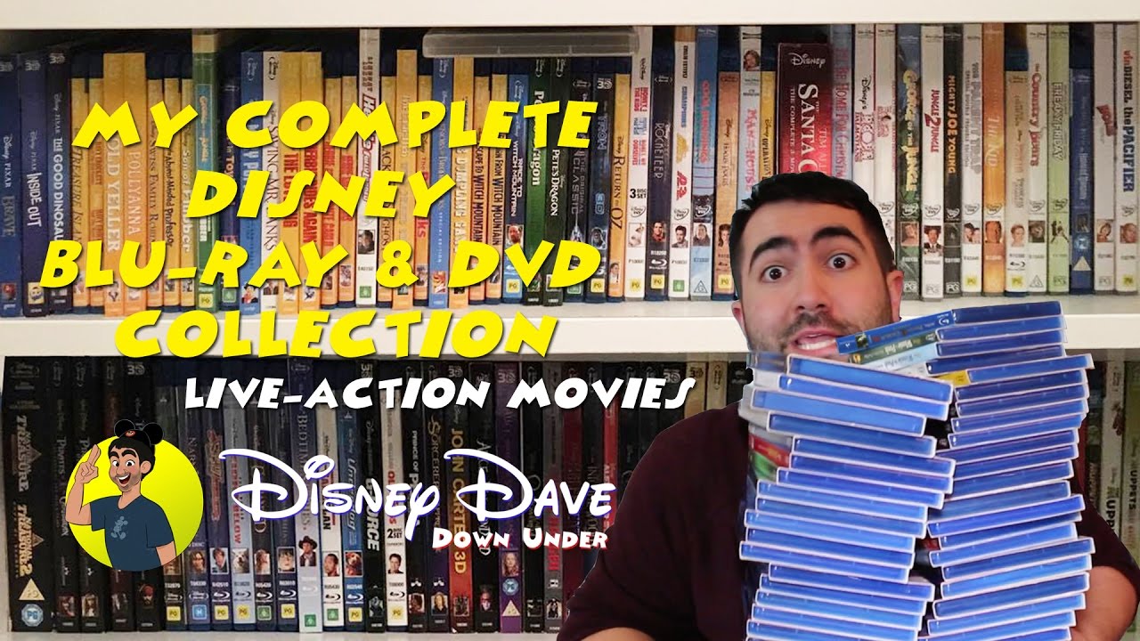 My Complete DISNEY Blu-Ray & DVD Collection: Live-Action Movies