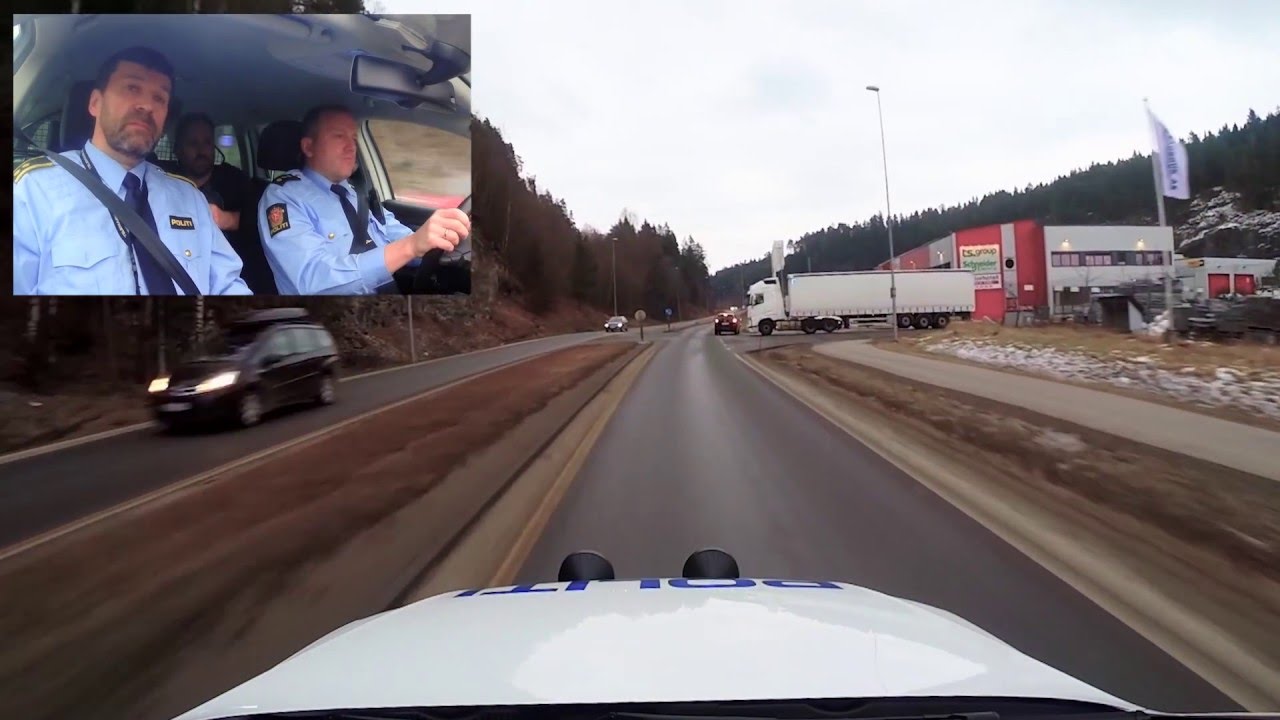 Bli med politiet på utrykning i Grenland