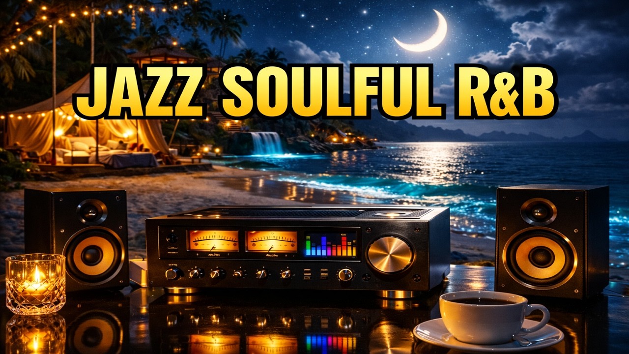Smooth Jazz x Soulful R&B 💚 Soft Soulful Instrumental Music – Chill RnB Beats Mix to Relax, Study &