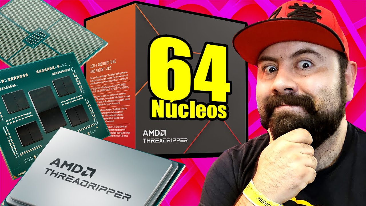 Poder Legendario, 64 NUCLEOS y Quad Channel, AMD Threadripper 7000 el REGRESO del HEDT -DrogaDigital
