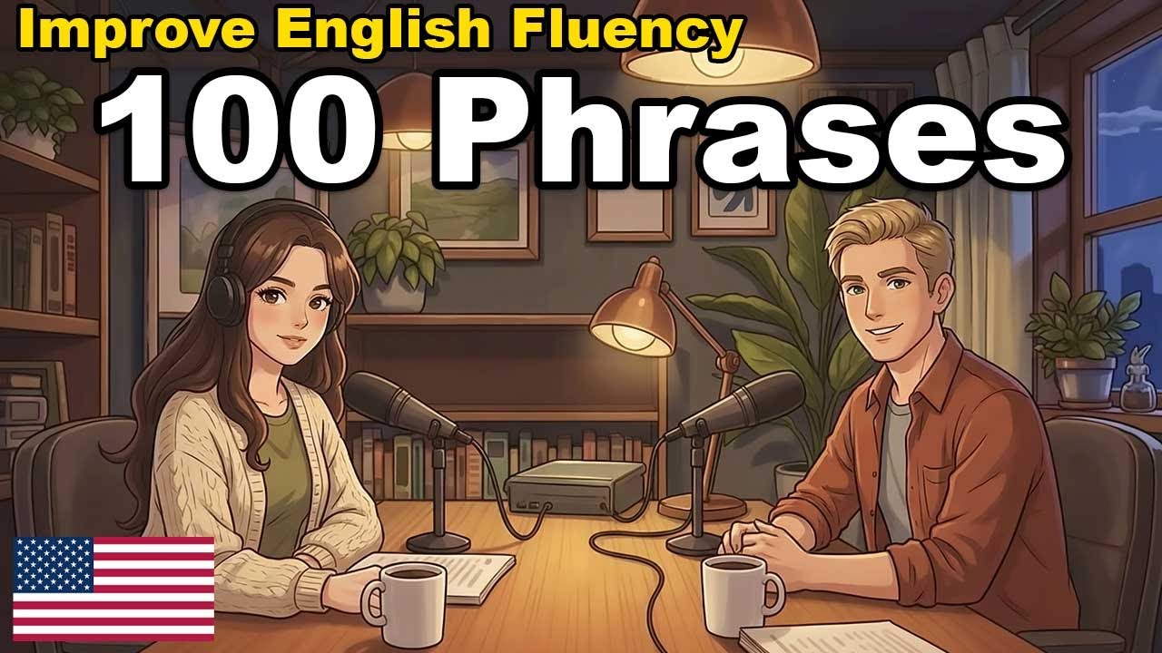 Улучшите беглость английского языка | 100 фраз для ежедневного использования | Реальные разговоры...