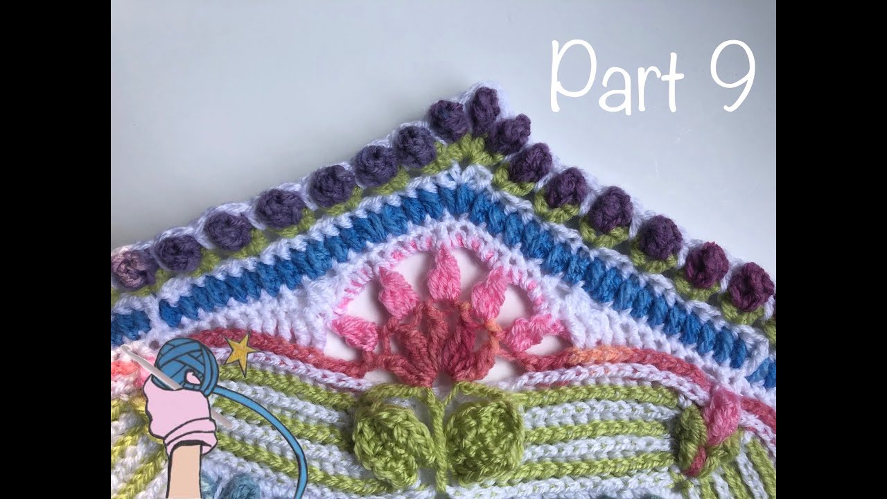 Crochet Spring Fling Garden Part 9 (Rnds 46-49)