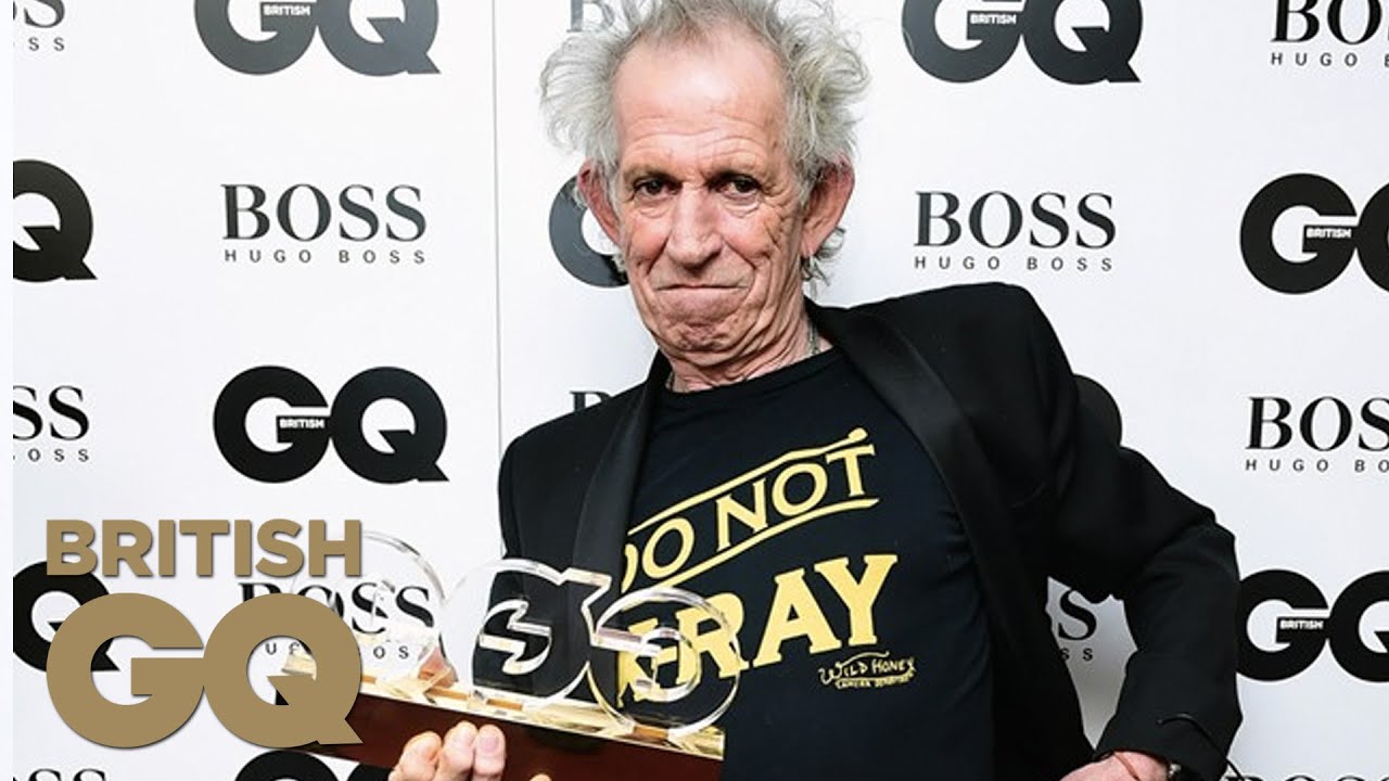 Keith Richards Accepts his Legend Award | Men of the Year Awards 2015 | British GQ