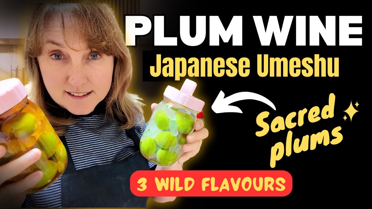 I Made Japanese Plum Wine With Secret Shrine Plums!