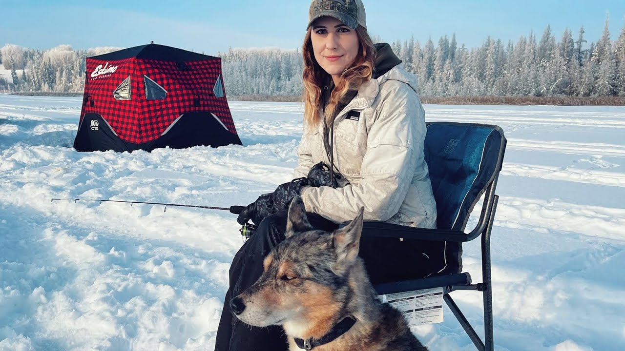 Ice Fishing In Northern Alberta!!