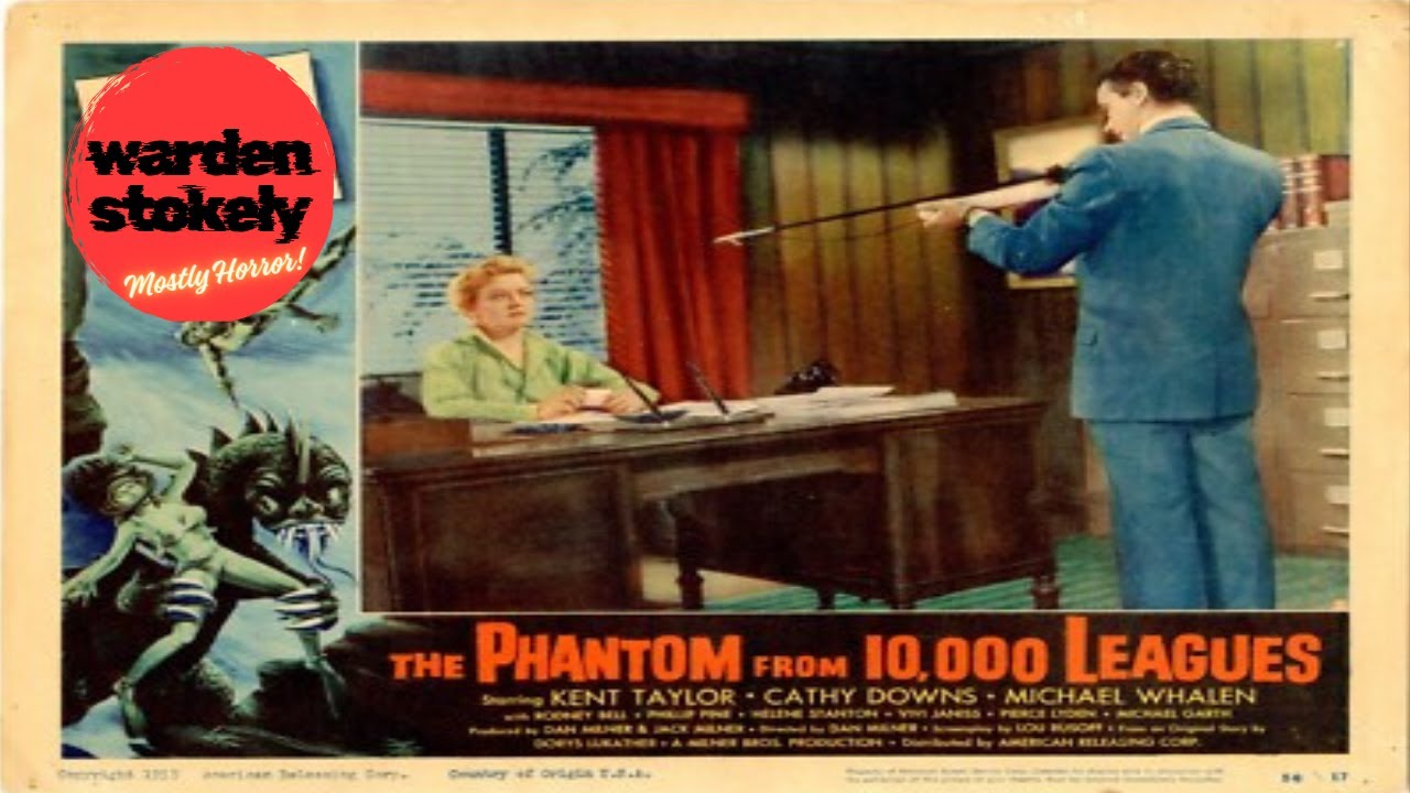 THE PHANTOM FROM 10,000 LEAGUES (1955) ATOMIC SCI FI CREATURE FEATURE B-MOVIE