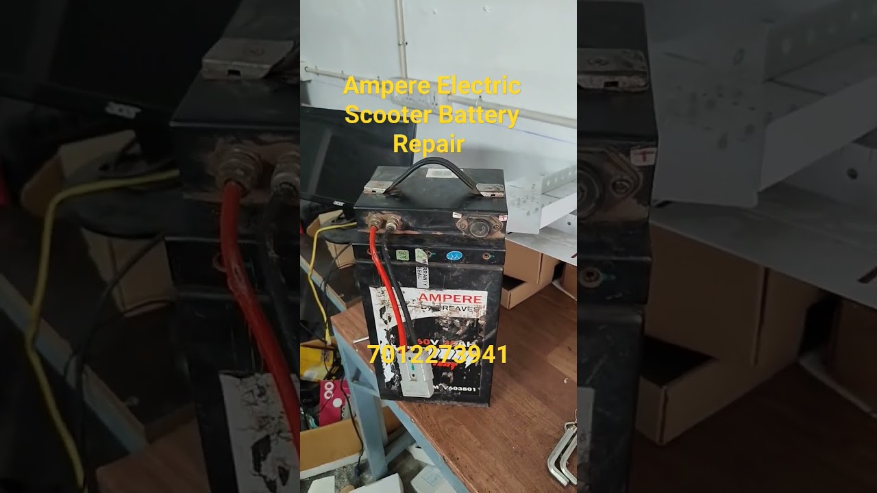 Ampere High speed Electric scooter Lithium battery Service #lithiumbattery #electricscooter #shorts