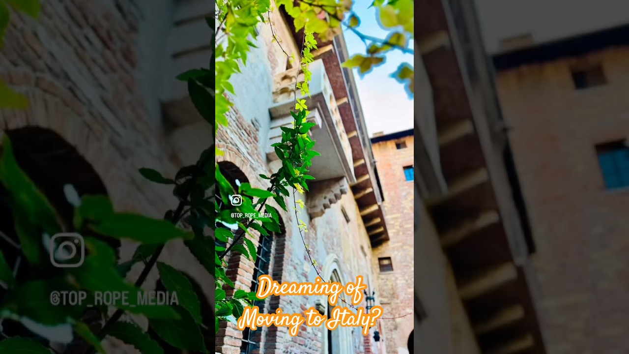 Dreaming of Moving to Italy? 