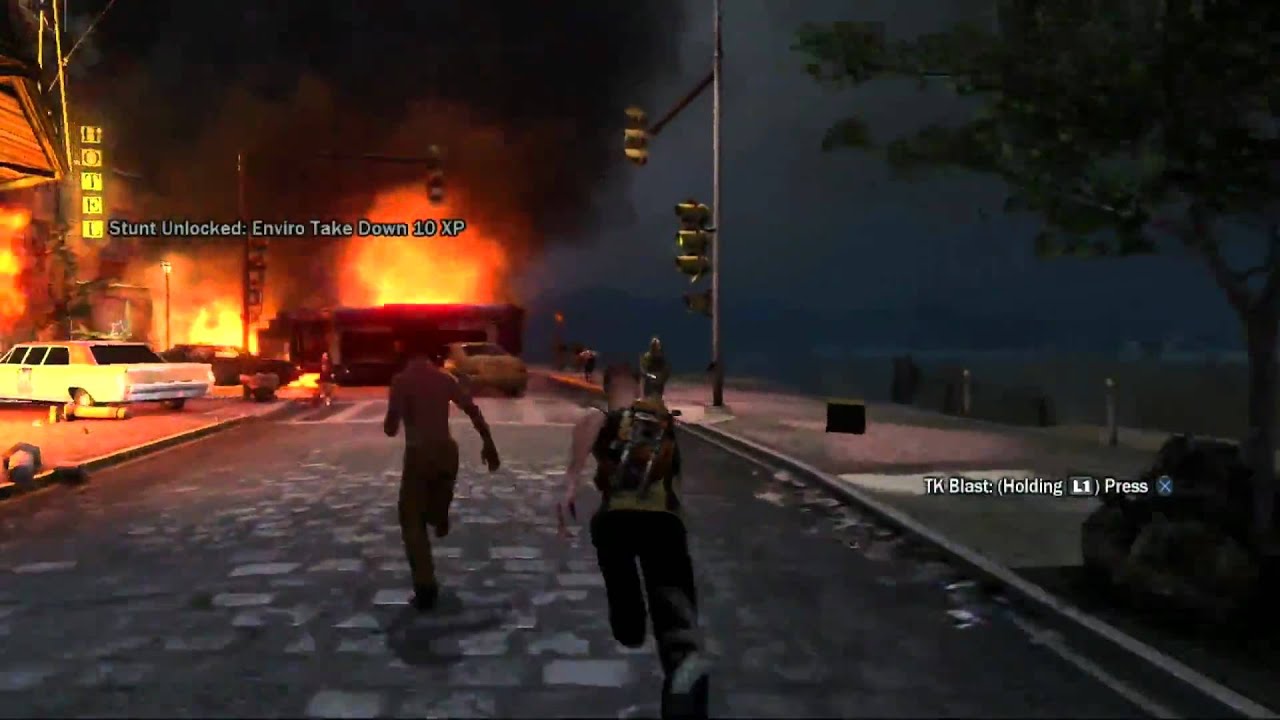 InFAMOUS 2 - 4 Minutes of Full HD Gameplay - Pixel Enemy_(1080p)