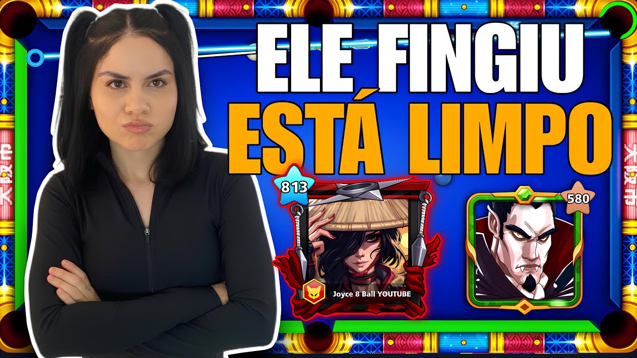TENTE ESCAPAR DESSE TIPO DE JOGADOR NO 8 BALL POOL