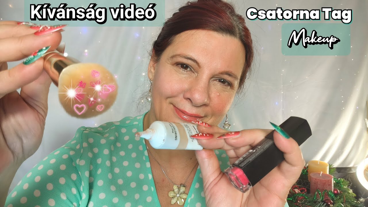 Kérsz egy kis sminket?♥#roleplay Magyar ASMR 