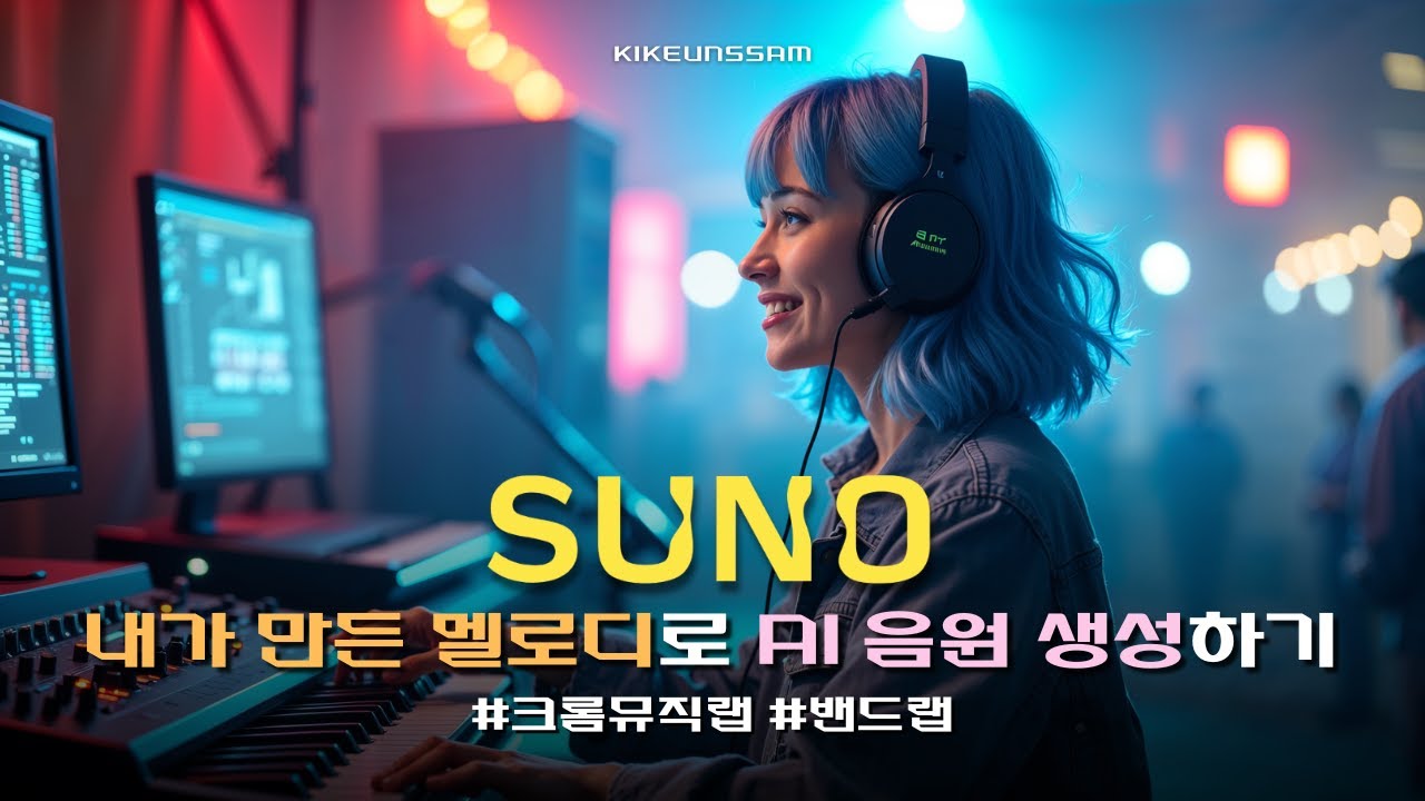 내가 만든 멜로디로 AI 음악 생성하기, SUNO I #suno #ai #aimusic