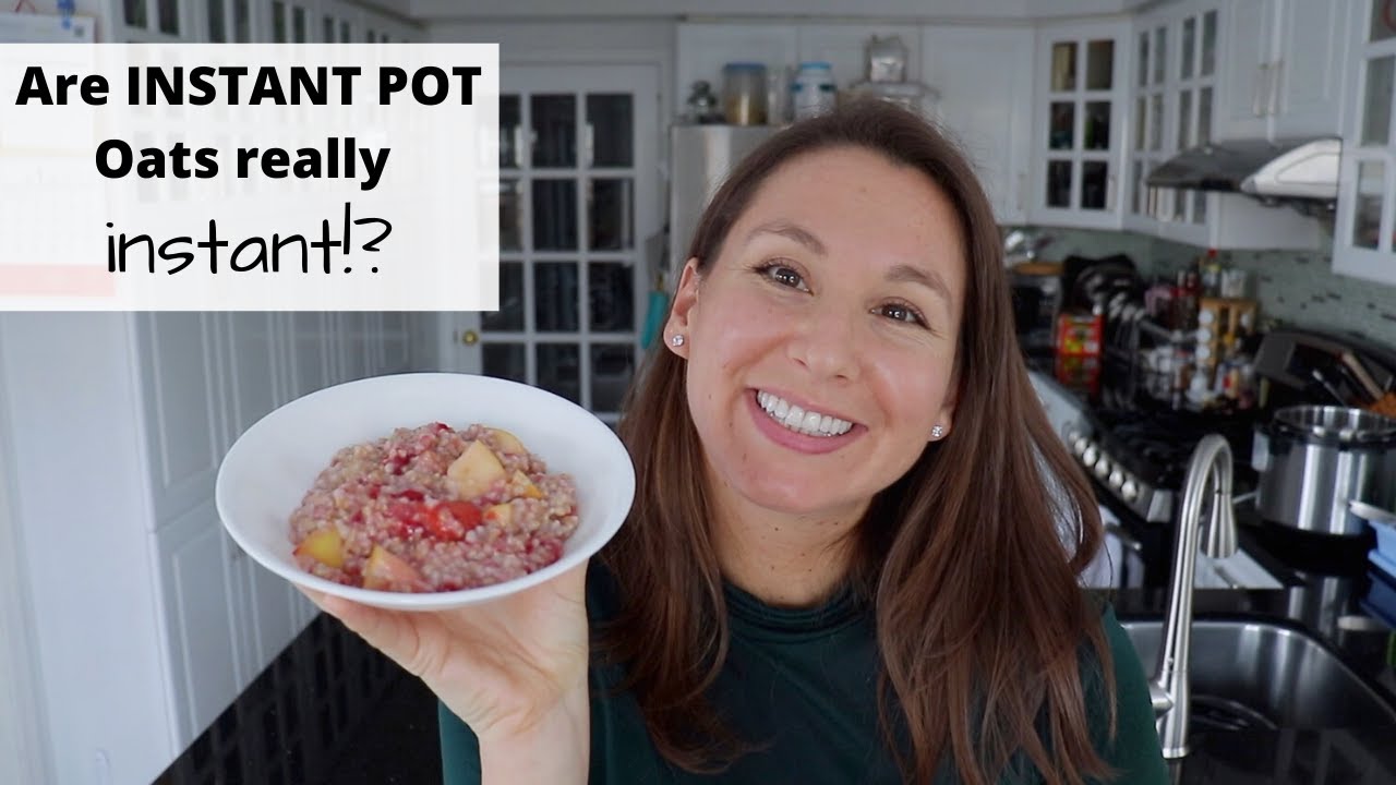 Steel Cut Oats in the INSTANT POT // Whole Food Plant Based Breakfast!