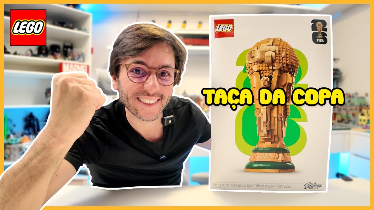 LEGO Editions FIFA World Cup Trophy 43020 (Unboxing Review)