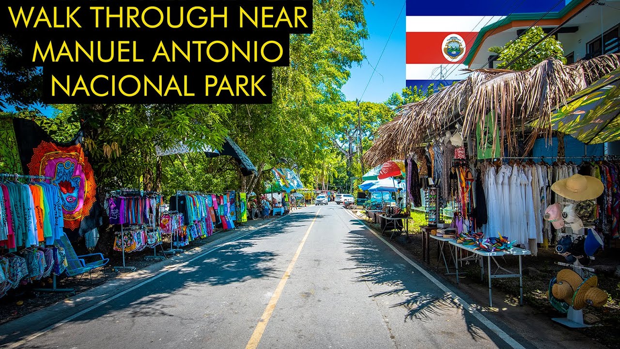 Walk Through Of Manuel Antonio, Costa Rica 4K - KNOW BEFORE YOU GO 🇨🇷