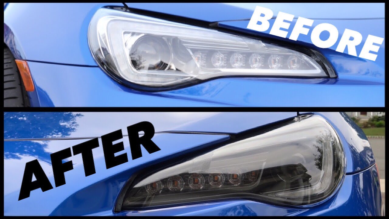 SUPER EASY HEADLIGHT MOD (BLACKING OUT HEADLIGHT HOUSING)