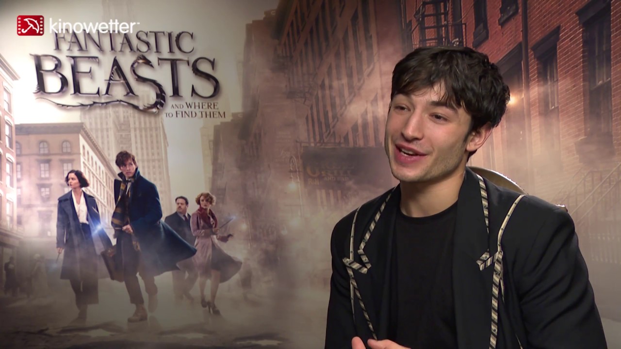 Interview Ezra Miller FANTASTIC BEASTS AND WHERE TO FIND THEM