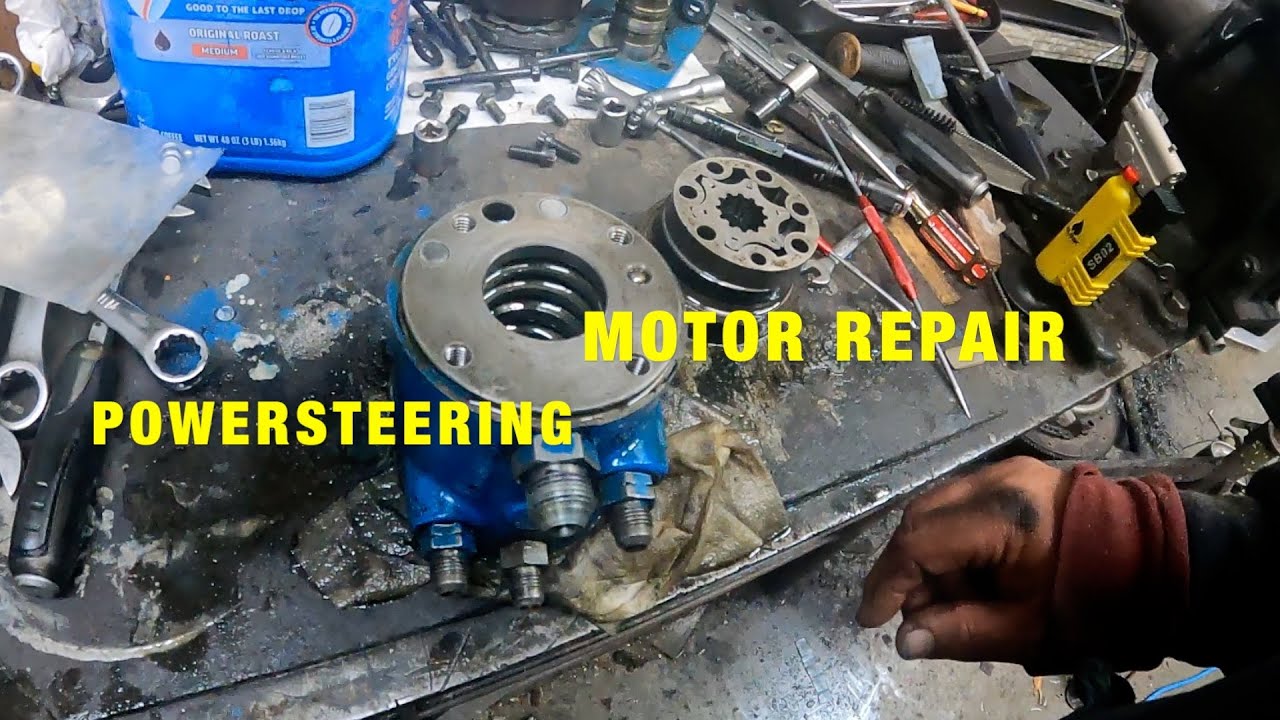 6610 FORD STEERING MOTOR VALVE REPAIR