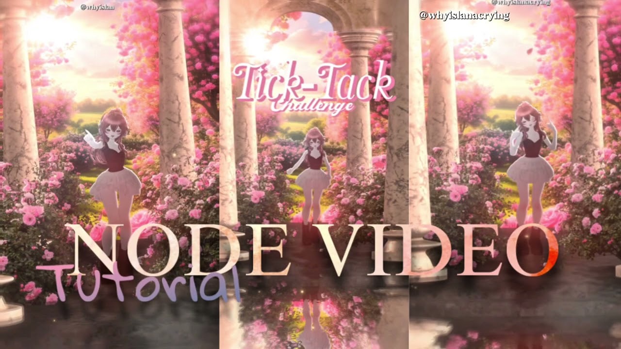 【ZEPETO】Node Video edit TUTORIAL❗️by whyislanacrying. #nodevideotutorial