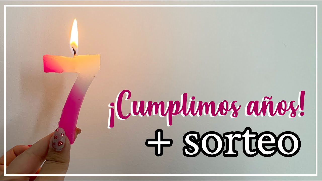 ¡Cumplimos 7 años de lecturas! + SORTEO 🎁