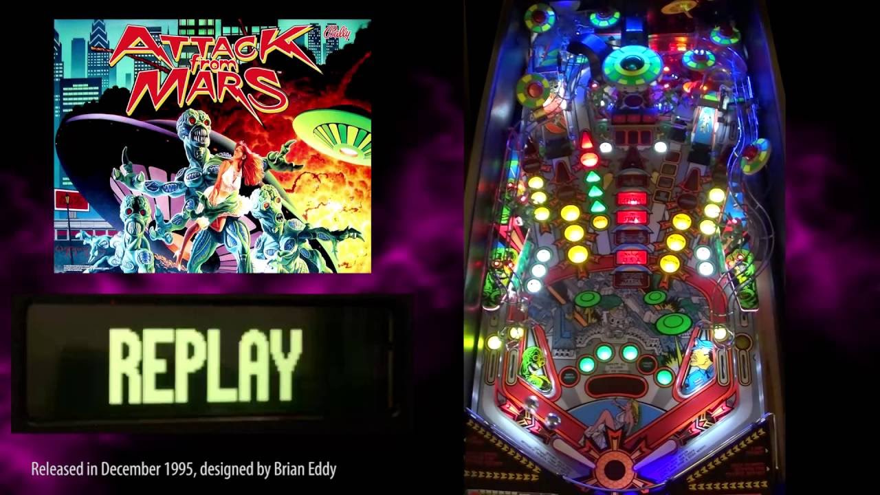 Attack from Mars Pinball - Gameplay