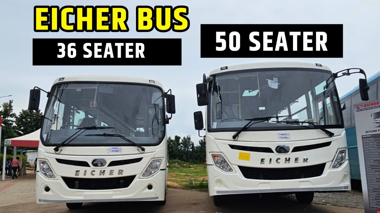 EICHER 3009 VS 3011 STAFF BUS COMPARISON