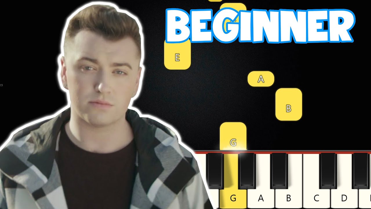 Stay With Me - Sam Smith | Beginner Piano Tutorial | Easy Piano