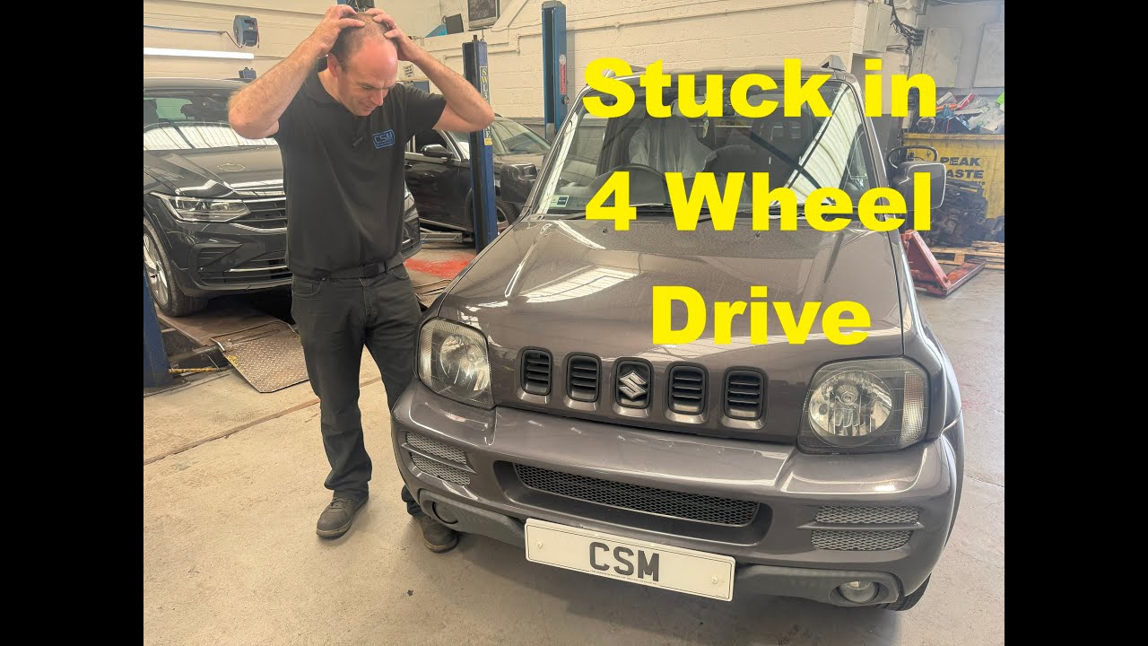 Suzuki Jimny stuck in 4 Wheel drive (4x4)