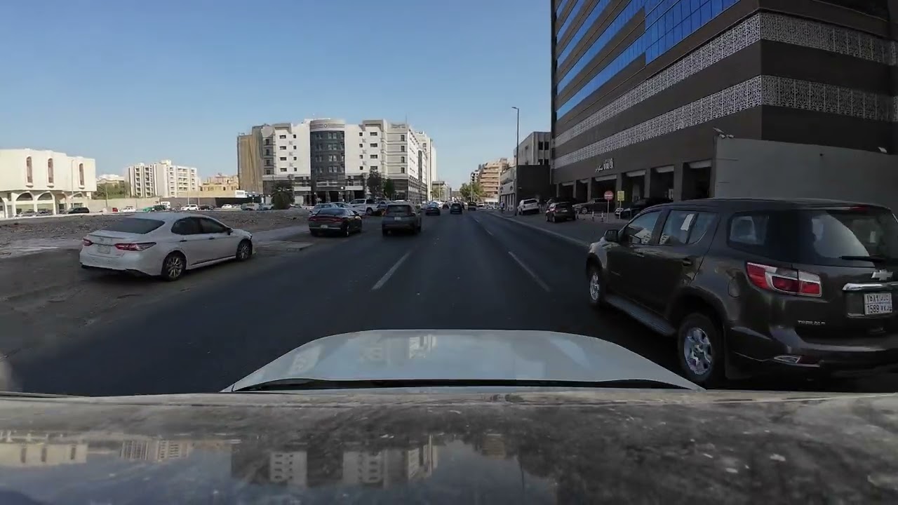 شارع التحلية في جدة بجودة عالية 4K / Jeddah in KSA