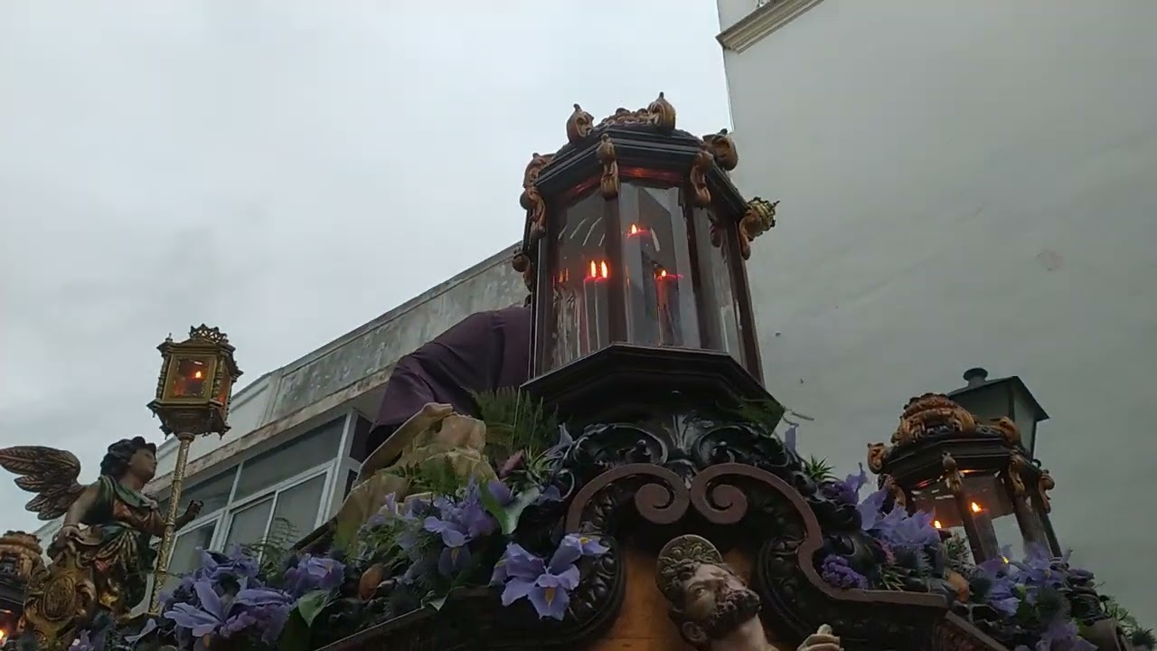 cristo de la tres caída y stma. Ntra señora de la caridad rota Cádiz 2025