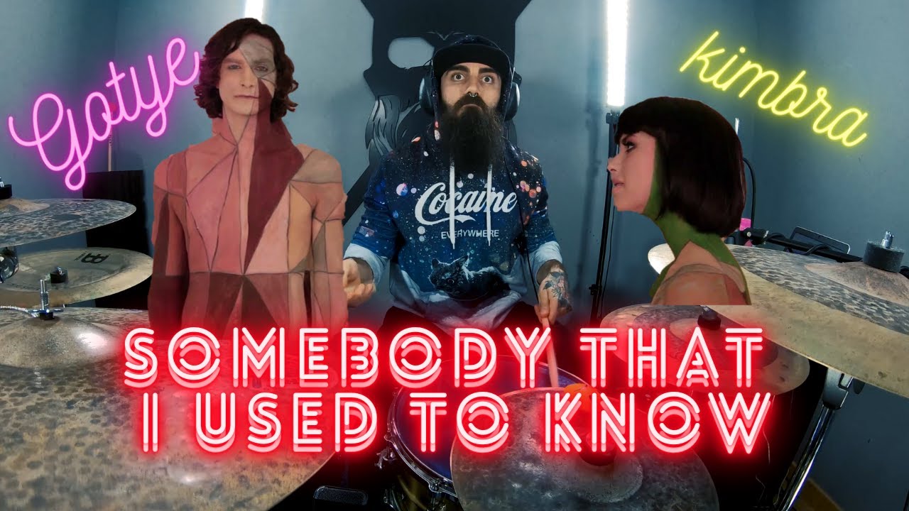 SOMEBODY THAT I USED TO KNOW | GOTYE & KIMBRA - DRUM COVER.