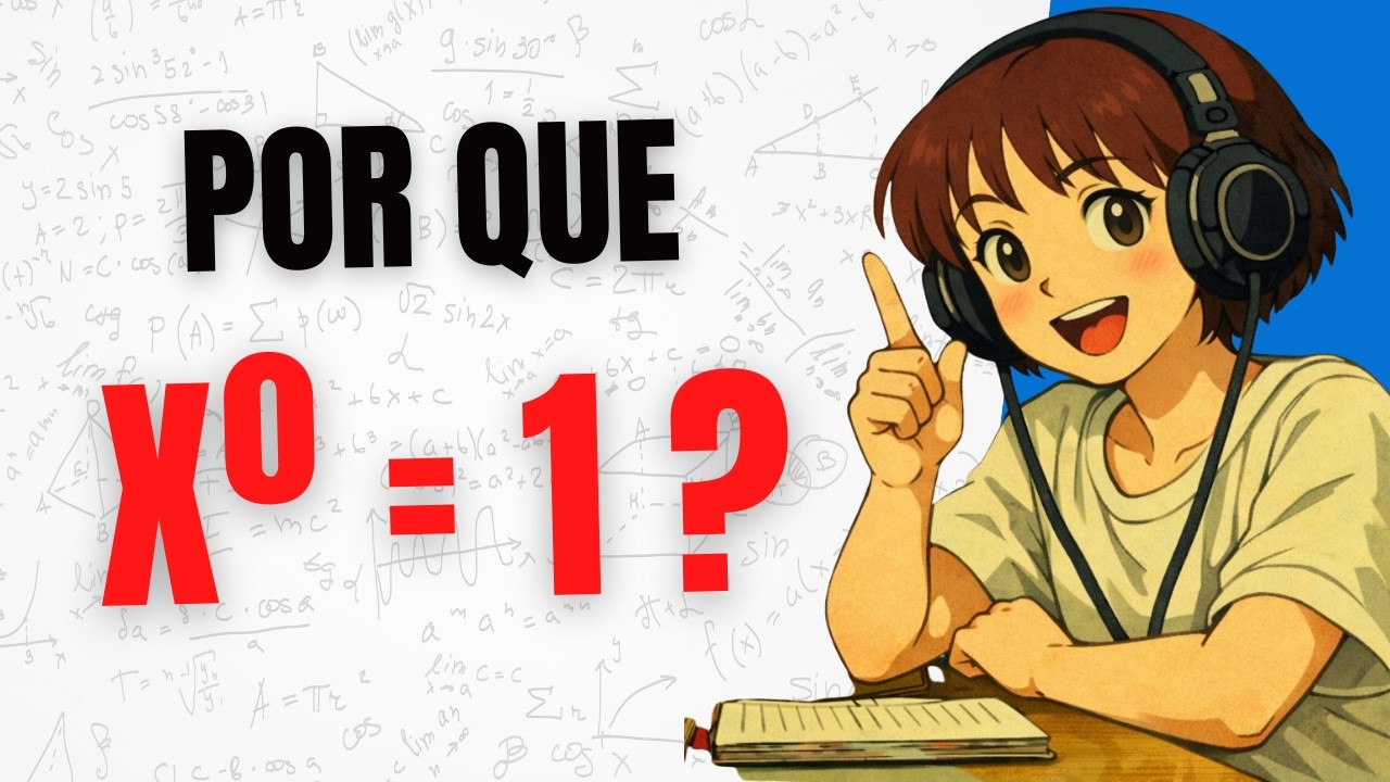 Por que todo número não nulo elevado a 0 é igual a 1?