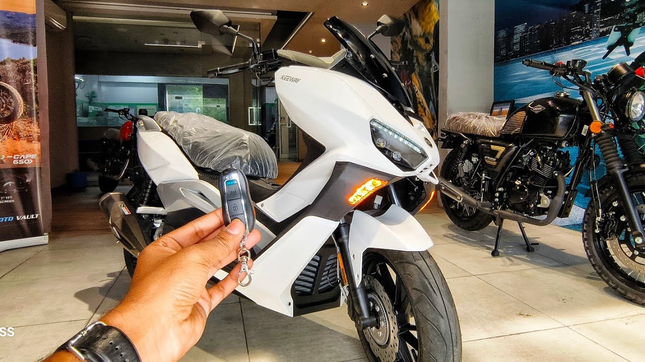 Keeway Vieste 300 Maxi Scooter Premium Features
