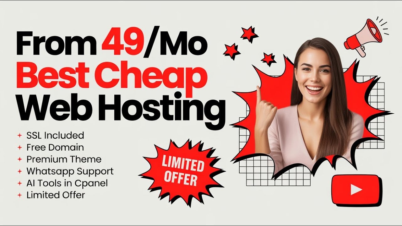 cheap web hosting | Best Cheap Web Hosting 2025  |  Free Domain Name + Promo Code