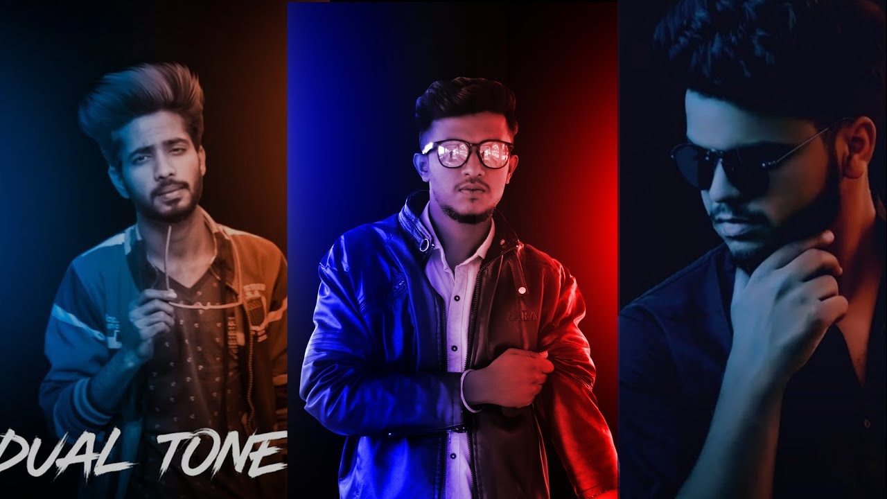 Dual Tone Editing Secrets🔥|| Creative Color Effect  || AC EDITION | Picsart Dark Tone Effect