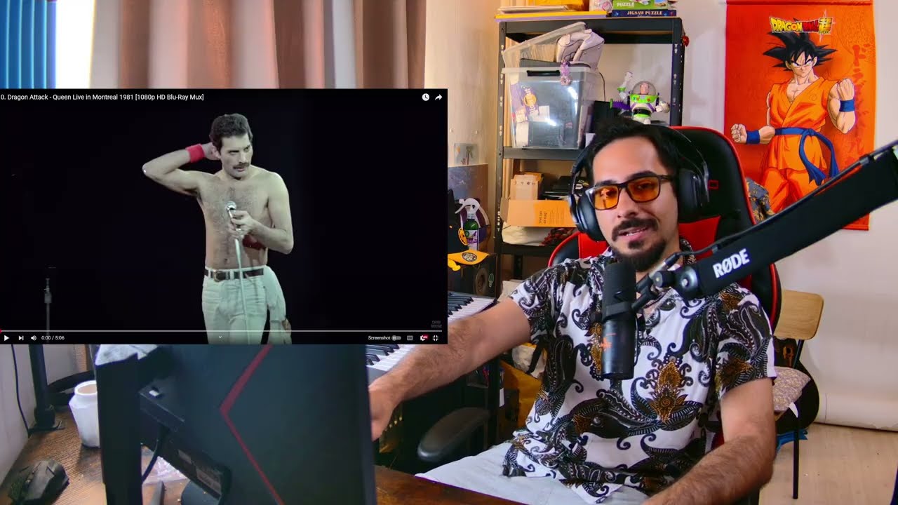 My FIRST REACTION To Queen Live in Montreal 1981 ''Dragon Attack'' (FIRST LISTEN)