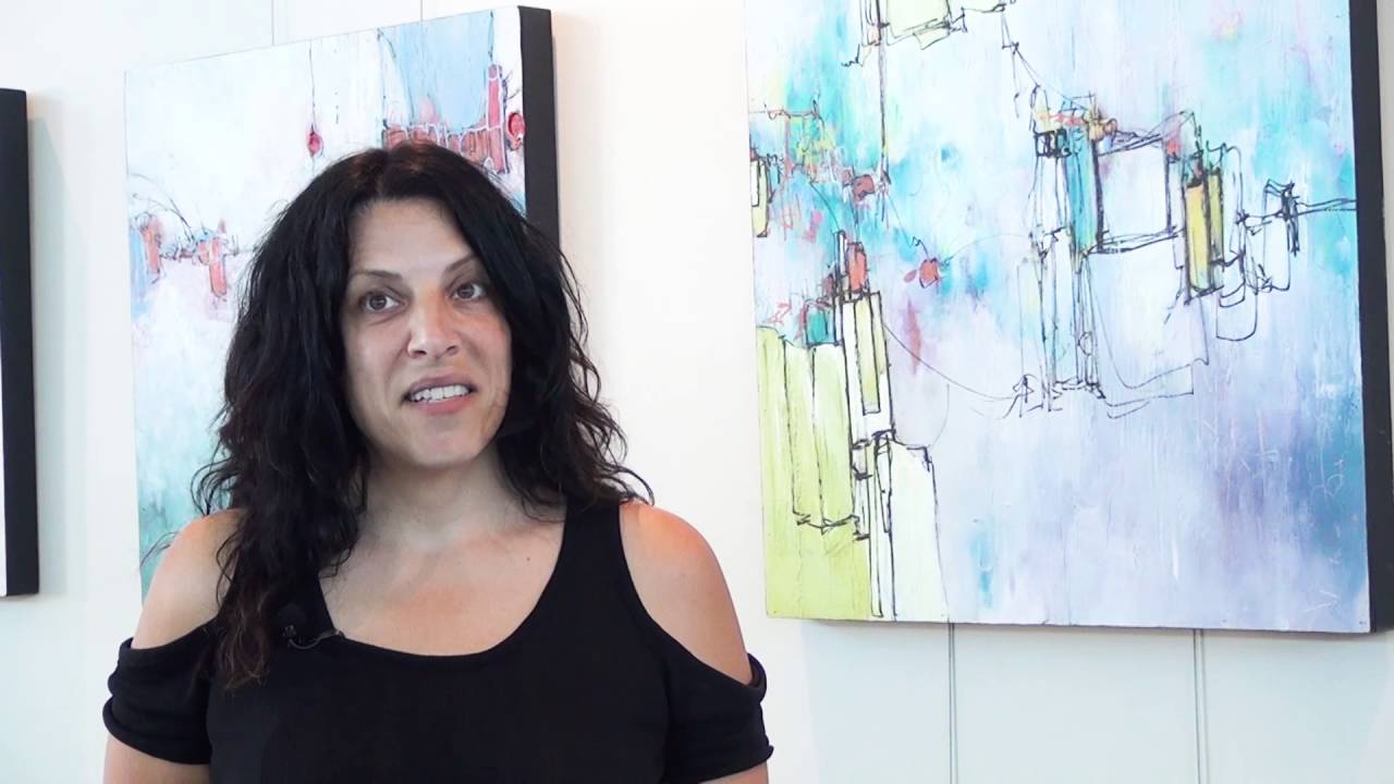 Abstract Paintings by Lori Mirabelli