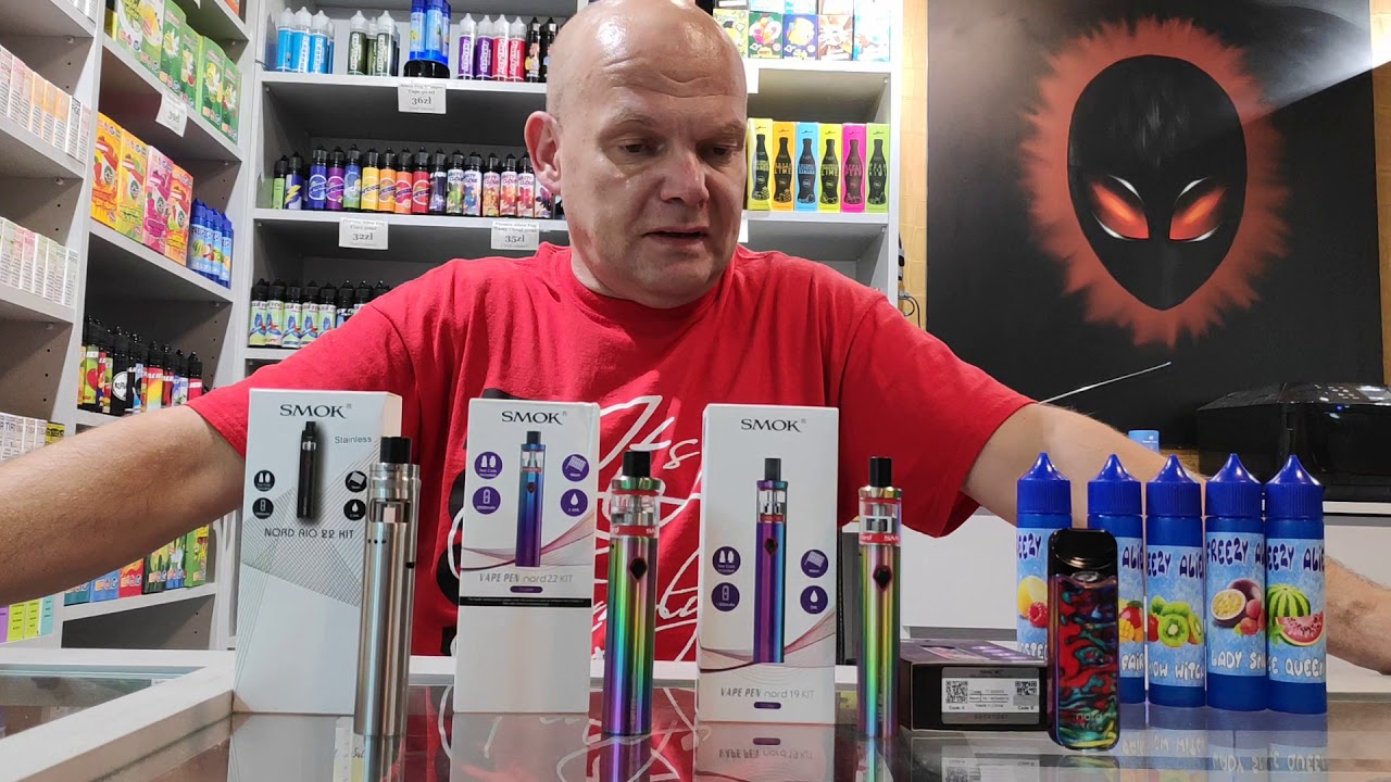 SMOK VAPE PEN NORD 19 I 22, SMOK NORD POD, SMOK NORD AIO 22