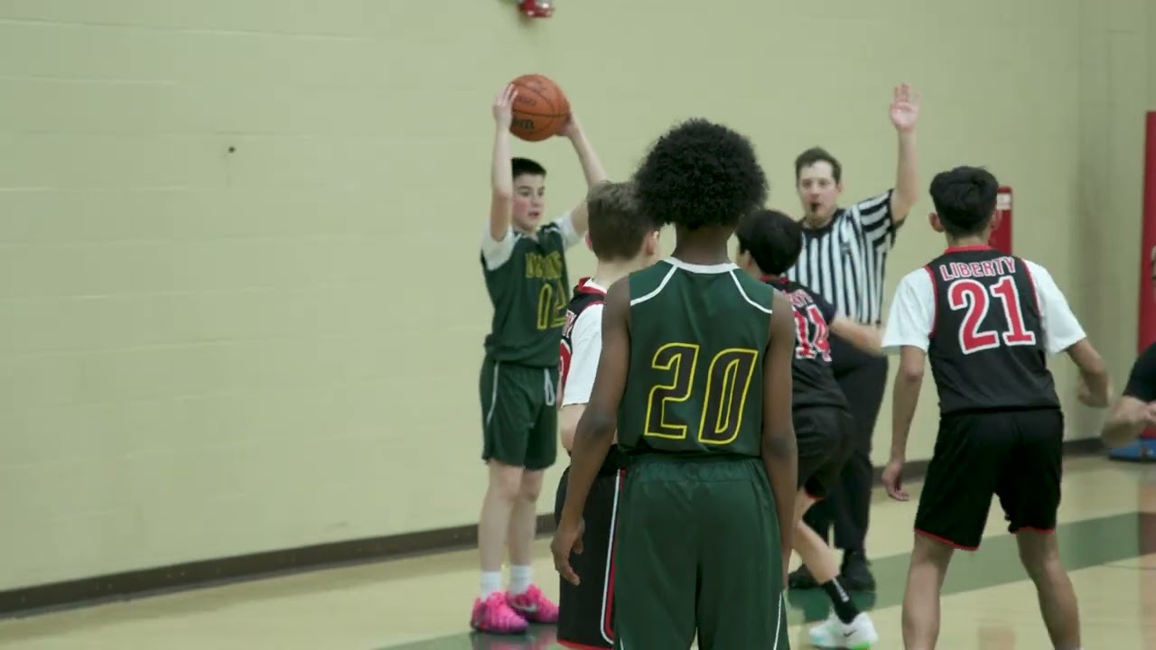 LIBERTY MIDDLE SCHOOL BASKETBALL VS PACIFIC