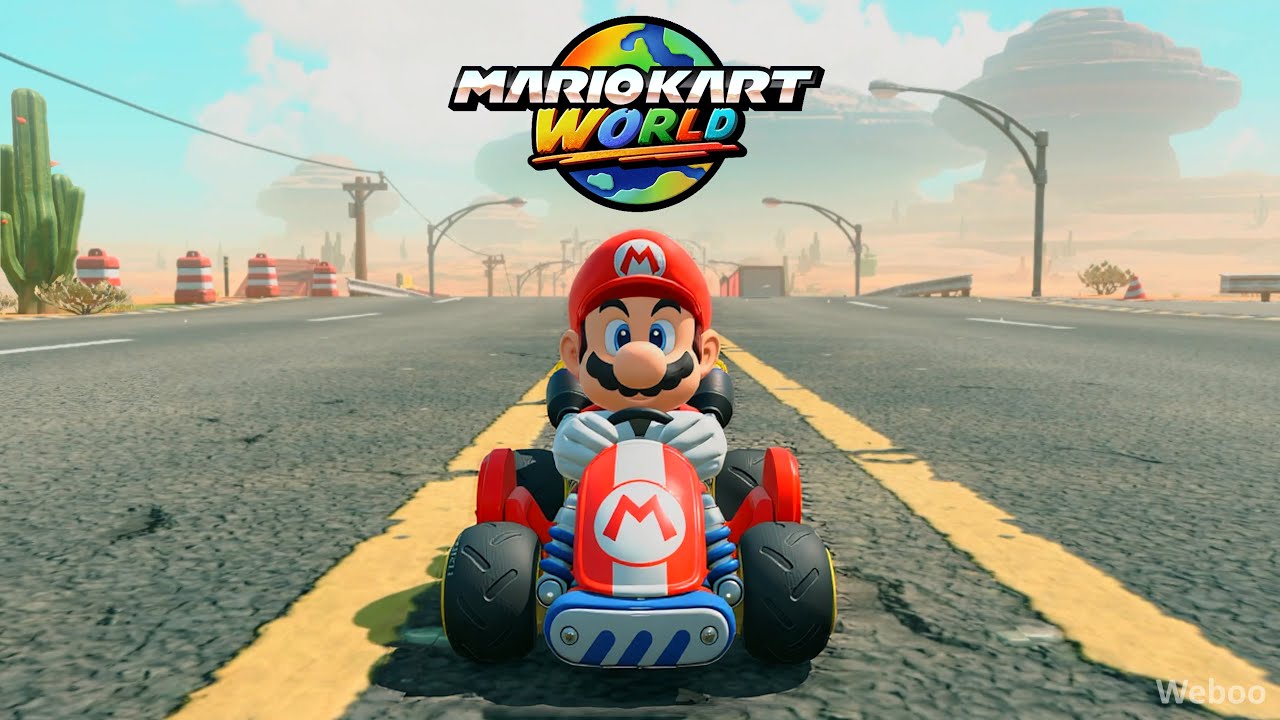 Testing Nintendo Switch 2 in 4K 60FPS – Mario Kart World Special Cup (No Commentary)