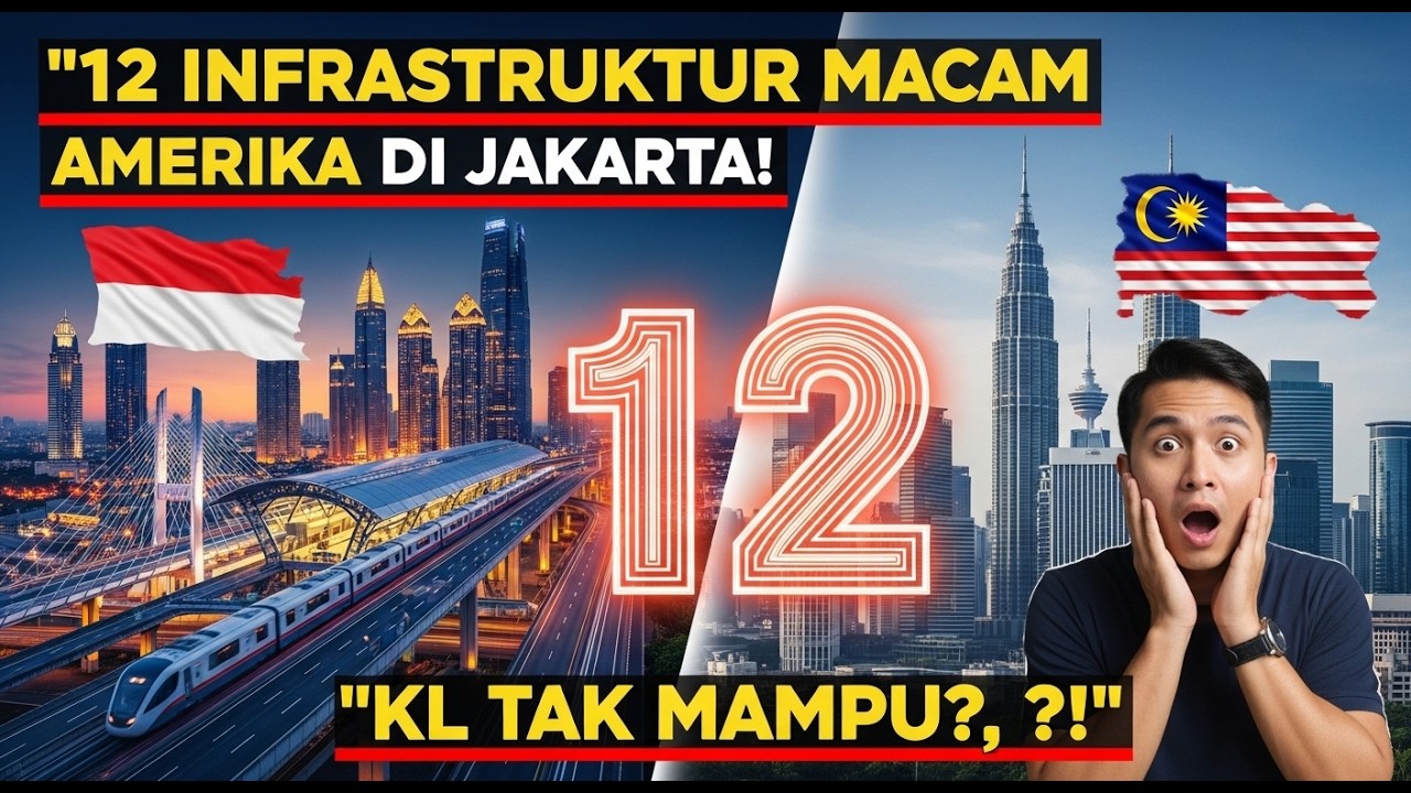 12 Infrastruktur di Jakarta Yang Kelihatan Seperti di Amerika, Bahkan KL Tidak Dapat Menandinginya 🔥