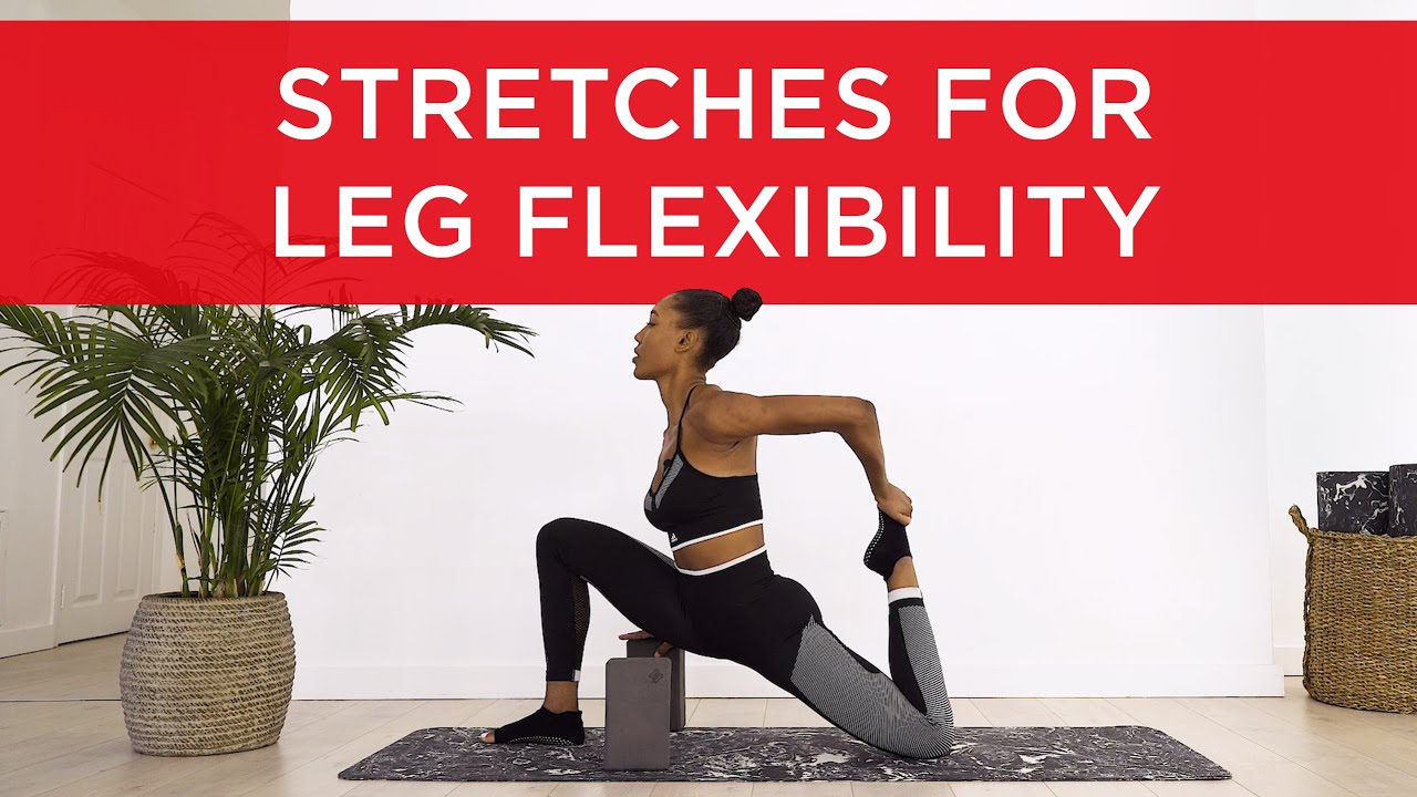 STRETCHES for LEG FLEXIBILITY Using Blocks - SPLIT PREPARATION with Alexis | SMSTRETCHING USA
