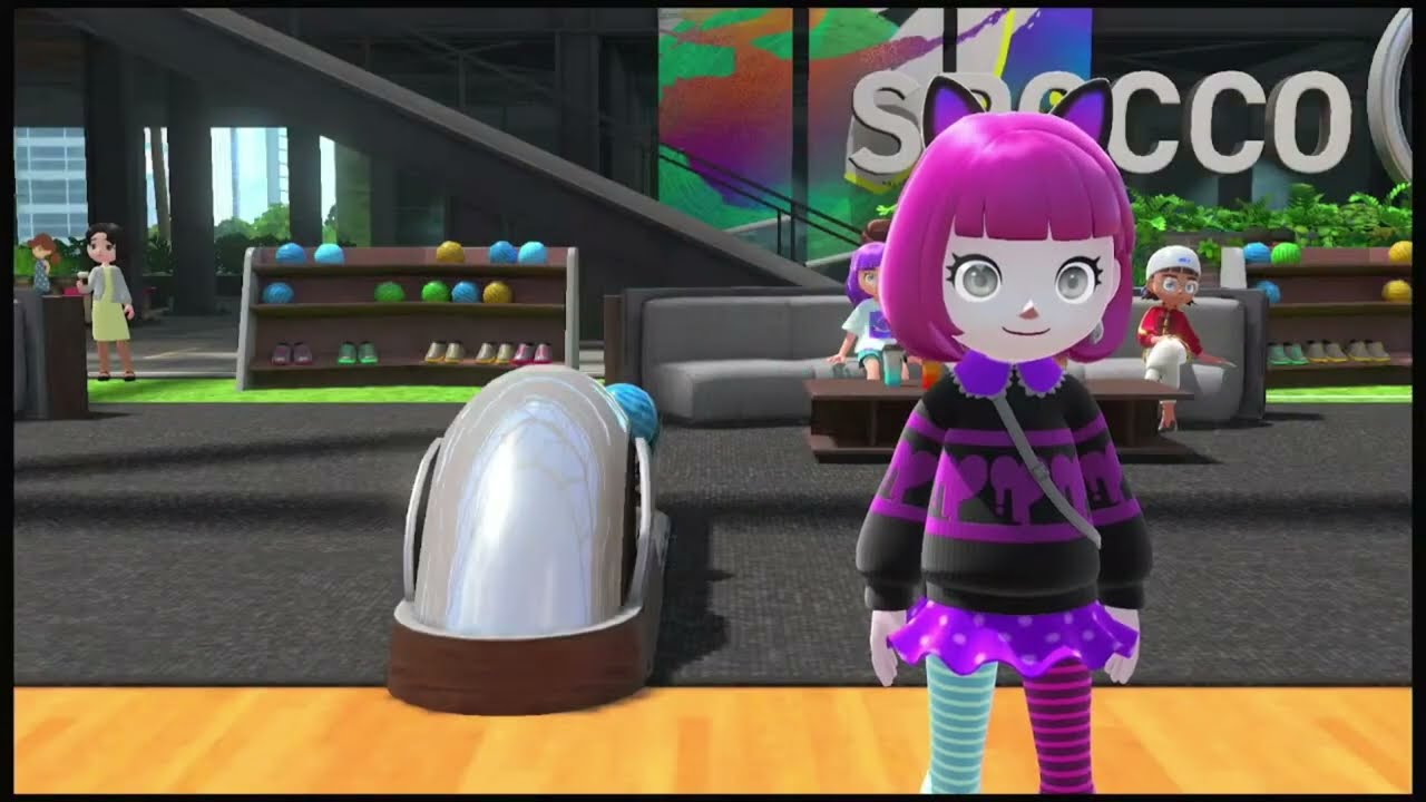 Nice bowling games against @ゆいTubeゆいゆい NSS: 🎳 